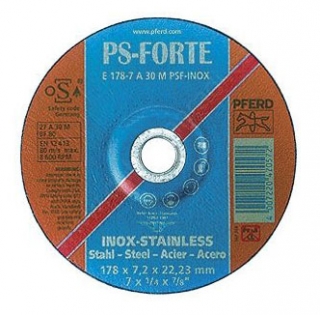 Kotouč brusný E 150-7 A30 M PSF-INOX, Pferd