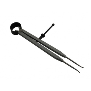 Hmatadlo ČSN 25 1217 se stavěcím šroubem, 10-130mm, délka 150mm, KM