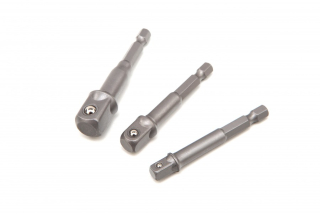 Sada adaptérů 1/4", 3/8" a 1/2", 3 kusy