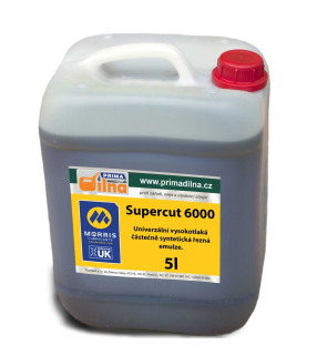 Morris Supercut 6000, univerzální vysokotlaká částečně syntetická řezná emulze, 5l