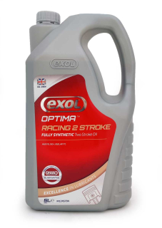Exol Optima Racing 2 Stroke, plně syntetický olej do benzínu pro dvoutaktní motory, 5l