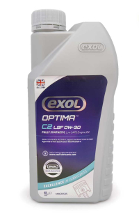 Exol Optima C2 LSF 0W-30, plně syntetický motorový olej, 1l