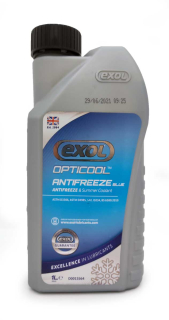 Exol Opticool Antifreeze Blue - modrá chladicí kapalina do motoru, koncentrát, 1l