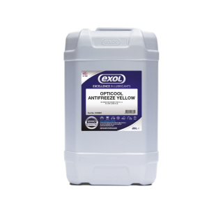Exol Opticool Antifreeze Yellow - žlutá chladicí kapalina do motoru, koncentrát, 25l
