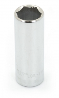 Hlavice prodloužená Lok-Typ nástrčná 1/4", 4 mm, 6 hran, CrV, Welzh
