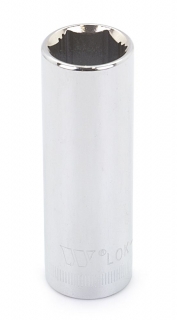 Hlavice prodloužená nástrčná Lok-Typ 3/8" , 8 mm, 6 hran, CrV, Welzh