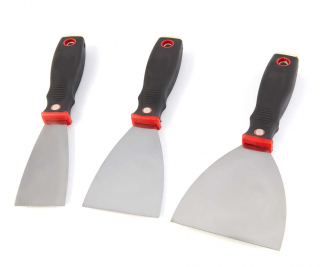 Sada 3ks špachtí s ergonomickou rukojetí -  50, 75 a 100 cm
