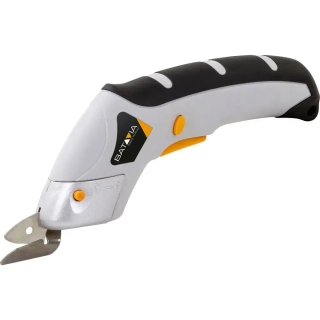 Aku elektrické univerzální nůžky, akumulátorový řezák na látku, kůži, koberce, lino, karton, 3.6V Li-Ion 1500mAh, MAXXCUT BATAVIA