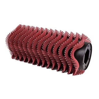 Vlnitý kartáč červený, kartáč pro suché čištění povrchů, náhradní kartáč pro MAXXBRUSH BATAVIA