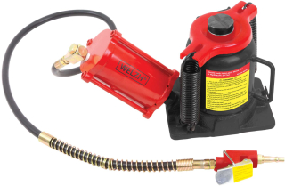 Pneumatický - hydraulický mini zvedák / hever  (vzduchem ovládaný s hydraulickou pumpou), 20 tun, Welzh