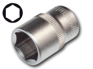 Hlavice nástrčná 3/8", 6 hran, CrV, 17 mm, Triumf