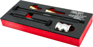 Sada pro vytahování měděných podložek vstřikovačů vznětových motorů Injector-Mate™, Welzh