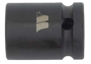 Mělká nástrčná hlavice pro rázové utahováky, 1/2",  12ti hran, CrMo, 10 mm, Welzh