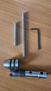 Závitové vratidlo pro uchycení ve sklíčidlu, rozsah 1/16" - 1/4", Warco - Na díly