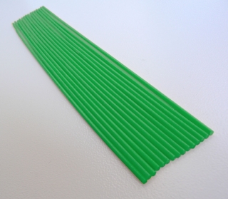 Tyčinka svařovací, polyethylenová (PE), průměr 3,2 mm, 4,5 m, zelená, Triumf