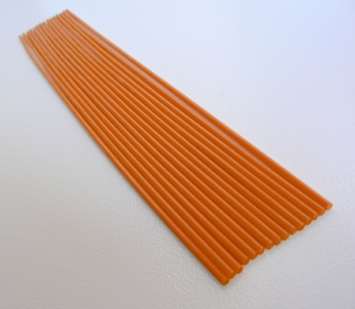 Tyčinka svařovací, polyethylenová (PE), průměr 3,2 mm, 4,5 m, oranžová, Triumf