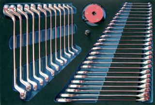 Modul klíčů, 38 dílů, rozměr - 585 x 405 x 50 mm, Triumf