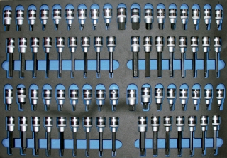Modul zástrčných hlavic,  1/2", 87 dílů, 565 x 395 x 35 mm, Triumf