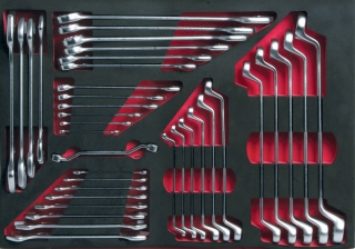 Modul klíčů, 36 dílů, rozměr - 585 x 405 x 50 mm, Triumf