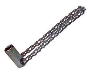 Klíč na olejové filtry řetězový, do průměru 120 mm, vstup 1/2"-robustní, Triumf