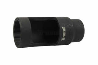 Hlavice nástrčná 1/2", 12 hran 27 mm, délka 86 mm, na vstřiky, Triumf