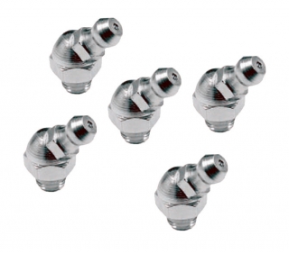 Maznička tlaková kuželová 45°, M10 x 1, průměr 6.5 mm, 5 ks
