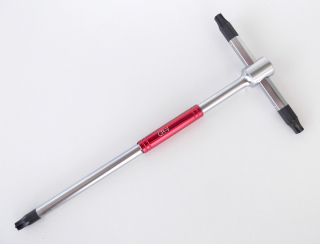 T-klíč Torx T25 zástrčný, 3 x profil, 180 mm, CrV, rychlošroubovací, Triumf