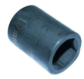 Hlavice nástrčná 1/2", 5 hran 19 mm, CrMo, na brzdové třmeny, Triumf