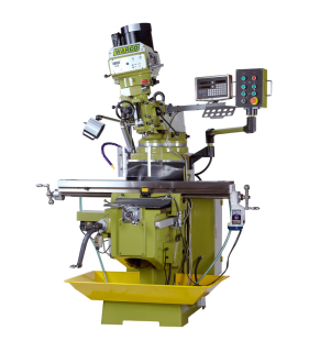 Warco WM 40 - univerzální nástrojařská věžová frézka na kov, DRO 3-osy - 1250 kg