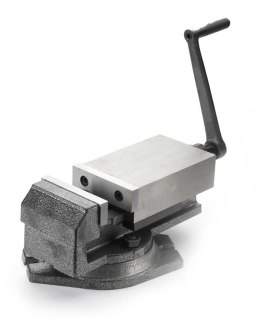 Strojní svěrák s otočnou základnou - šířka čelistí 80 mm, 5,7 kg, Warco