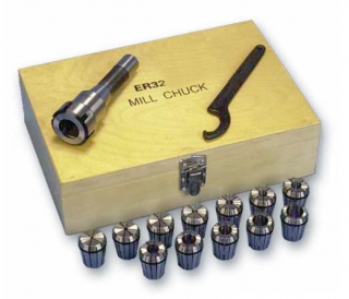 Držák kleštin ER 32, kužel MK3, 3/8", 3 - 20 mm, 18 dílů, Warco