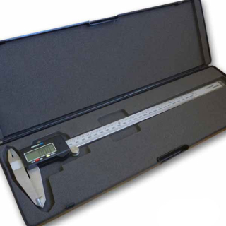 Měřítko posuvné digitální 300 mm, metrické i palcové, Warco