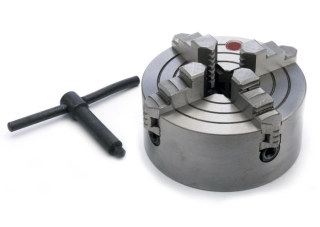 Nezávislé soustružnické sklíčidlo 100 mm, 4 čelisti, DIN 6350, Warco