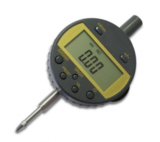 Odchylkoměr / úchylkoměr digitální, výstup dat, setinový - 0.01mm, PROFI, KM