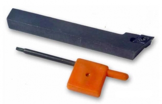 Soustružnický nůž SDJC pravý 5/8" (15,9 mm) s výměnným VBD plátkem DCMT 11, Warco
