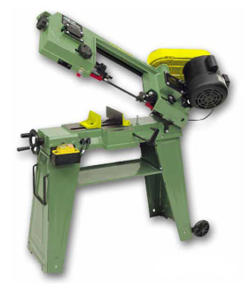 Warco 4 1/2", univerzální pásová pila na kov s podstavcem, 65 kg