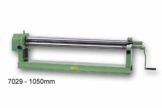Ruční průmyslová zakružovačka-stáčečka plechu, pro šířku až 1050mm, 110kg, Warco