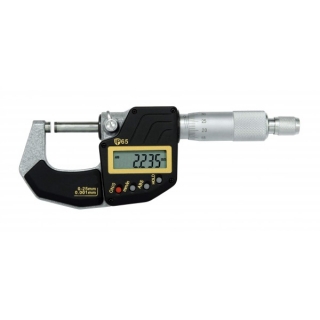 Mikrometr třmenový digitální, DIN 863, s výstupem dat, IP65 (75 - 100 mm), KM