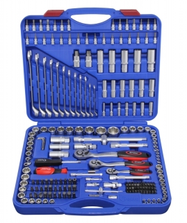 Gola sada 1/4" - 3/8" - 1/2" Super Lock 4-32mm  215 dílů, Condor Werkzeug
