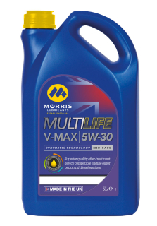 Morris Multilife ADT VA 5W-30, plně syntetický motorový olej, longlife,5l