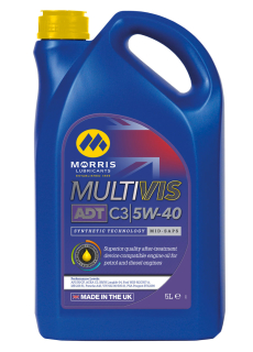 Morris Multivis ADT C3 5W-40, plně syntetický motorový olej, 5l