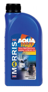 Morris Aqua Max 2 Marine, olej do benzínu pro dvoutaktní lodní motory, 1l
