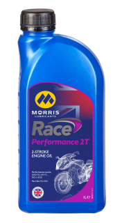 Morris Race Performance 2T, olej do benzínu pro dvoutaktní motocyklové motory road/race, 1l