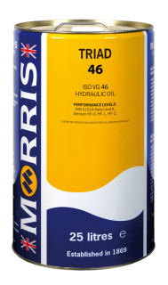 Morris Triad 46 - ISO VG 46 - hydraulický olej prémiové kvality, 25l