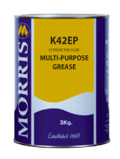 Morris K42EP, plastické mazivo (vazelína) pro vysokou zátěž, 3 kg