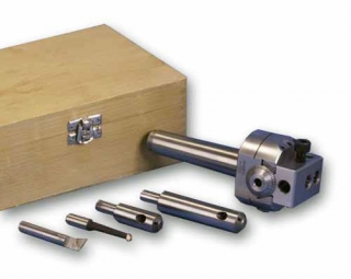 Warco off-set vyvrtávací hlava pro frézku, MK3, 3/8"
