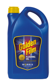 Morris Golden Film Flushing Oil - výplachový olej pro motory, 5l