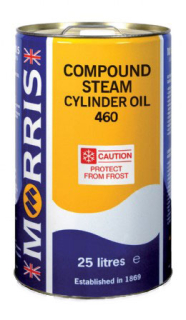 Morris Compound 460 Steam Cylinder Oil - olej pro písty parních strojů, 25l