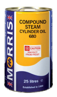 Morris Compound 680 Steam Cylinder Oil - olej pro písty parních strojů, 25l