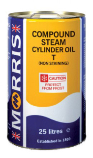 Morris Compound T Steam Cylinder Oil - olej pro písty parních strojů, 25l